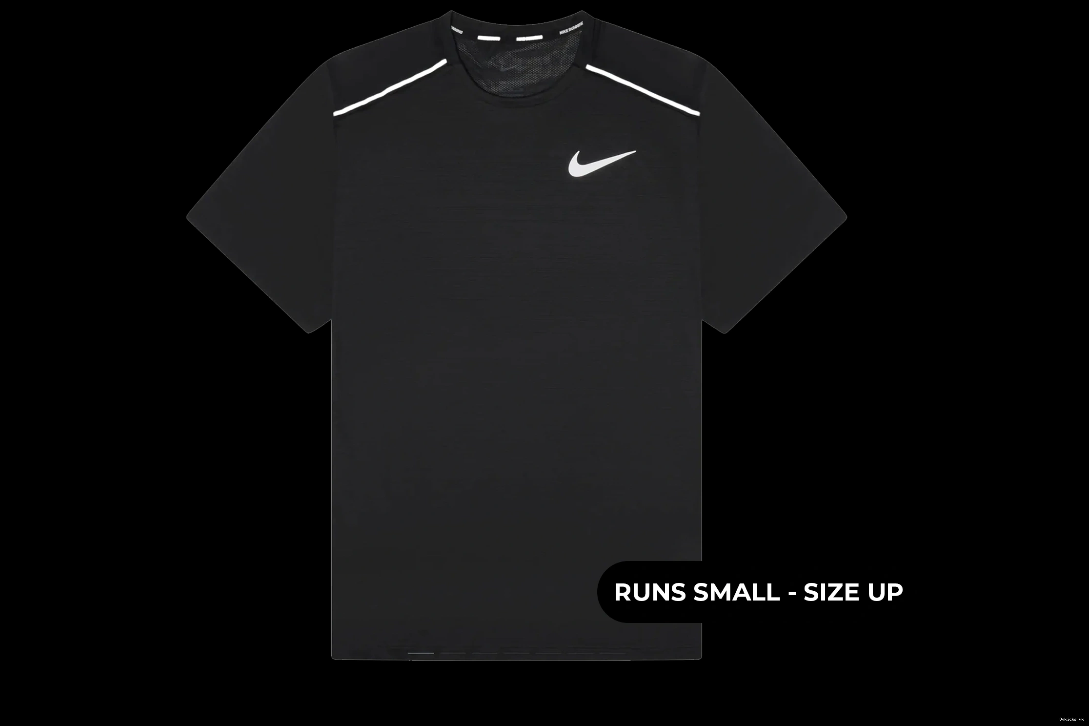 Shirt T Black Miler 1.0 Nike Dri-Fit 0808